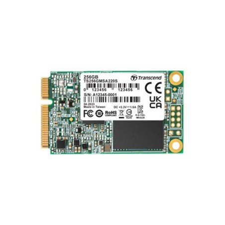 Transcend 220S 128GB mSATA SATA-600 Solid State Drive - High-Speed Storage Solution for Enhanced Performance